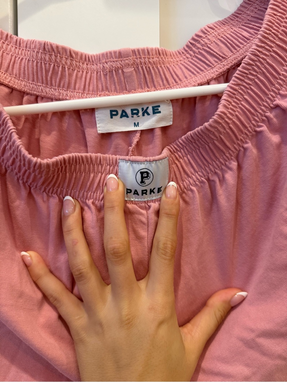 Parke Pink & Yellow Mockneck & Shorts Set - Picture 6 of 7